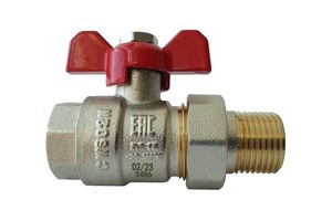Шаровой кран Ридан BVR-FR, DN20, PN40, внутренняя/наружная резьба (065B8304RG)