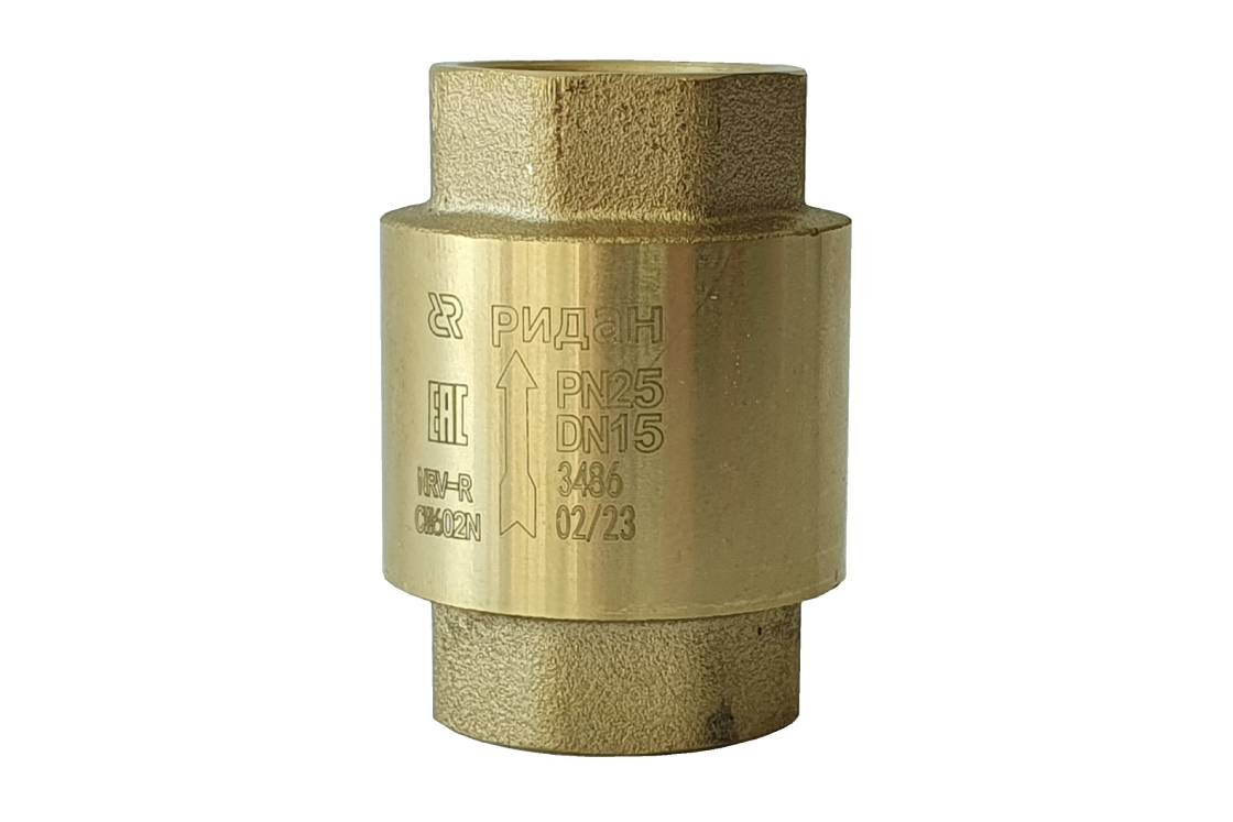 Клапан обратный Ридан NRV-R, DN32, PN25, внутренняя резьба (065B8327R)