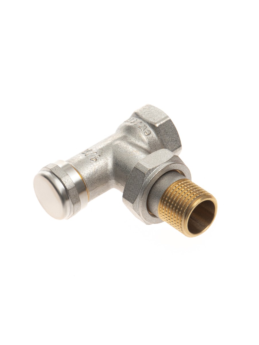 Запорный радиаторный клапан Ридан LV, угловое, DN20, PN10 (003L0145R)