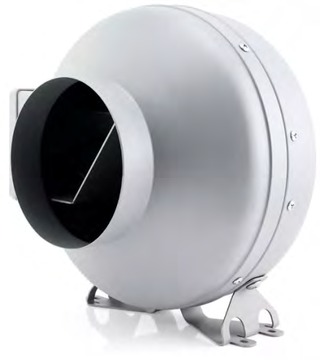 Канальный вентилятор Dastech HEE-100IE, 356 м³/ч