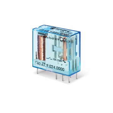 Миниатюрное реле для печатного монтажа Finder 40.62.9.024.0000
