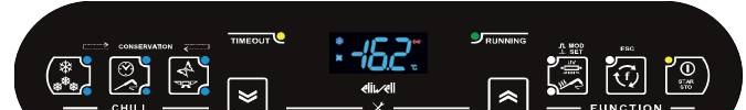 Сенсорная клавиатура Eliwell KDT8HB0FC7080