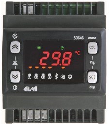 Контроллер HVAC Eliwell SD64123512400