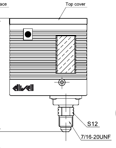 Прессостат Eliwell D15P45M01MS400
