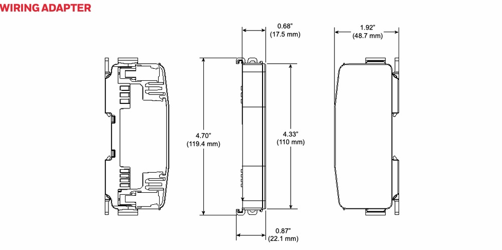 Комплект адаптеров Honeywell IO-ADPT-S-2