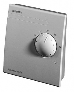Датчик измерения температуры комнатный, LG-Ni 1000, 0…+50 С, с регулятором уставки 5…30 С