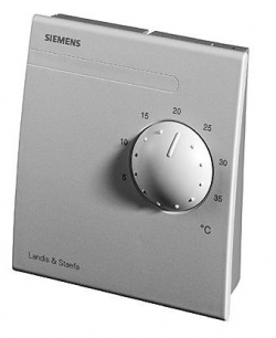 Датчик измерения температуры комнатный, LG-Ni 1000, 0…+50 С, с регулятором уставки 5…35 С