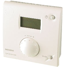 Комнатный модуль с шиной Konnex, IP20, 0...50 °C, кабель 2-проводной, 3 элемента управления