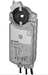 Привод воздушной заслонки поворотного типа 24V / DC 0…35V настраиваемый, 35 Nм, 150 с, 2 переключателя