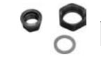 Фитинг, комплект из 2-х шт, DN 15, G 1 1/4", d=33,7 mm