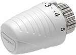 Компактная термоголовка Thera-4 Classic, клапан с подключением типа Danfoss-RA, набор ограничителей диапазона белые (20 шт.)