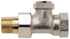 Настраиваемый запорно-дренажный клапан Verafix-E (V2420), Ру 10, 130 оС, DN 20mm, Kvs 1,5, 3/4", никелир. красная бронза, настройка проп. cпособности