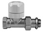 Ручные клапаны Venus (серии V310), Ру 10, 120 C, никелировання латунь прямой, 1/2'' (DN15), Kvs 0.59, прямой