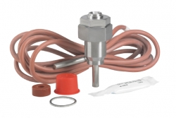 Датчик температуры многоцелевой, тип AKS 21 W, 1xPt 1000, 1.000 Ohm, -70 - 160 °C, трубка 100 мм, сталь, наружная резьба, R 1/2
