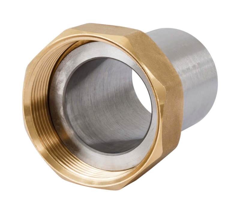 Приварной ответный патрубок Danfoss 003Z0271, DN 40, гайка 1 3/4 дюйма