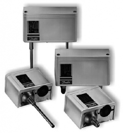 Датчик реле давления KP 5, IP44, 35 бар, -40 - 65 °C, 1,80 - 6,00 бар, 1/4", высокое давление, автосброс, SPDT