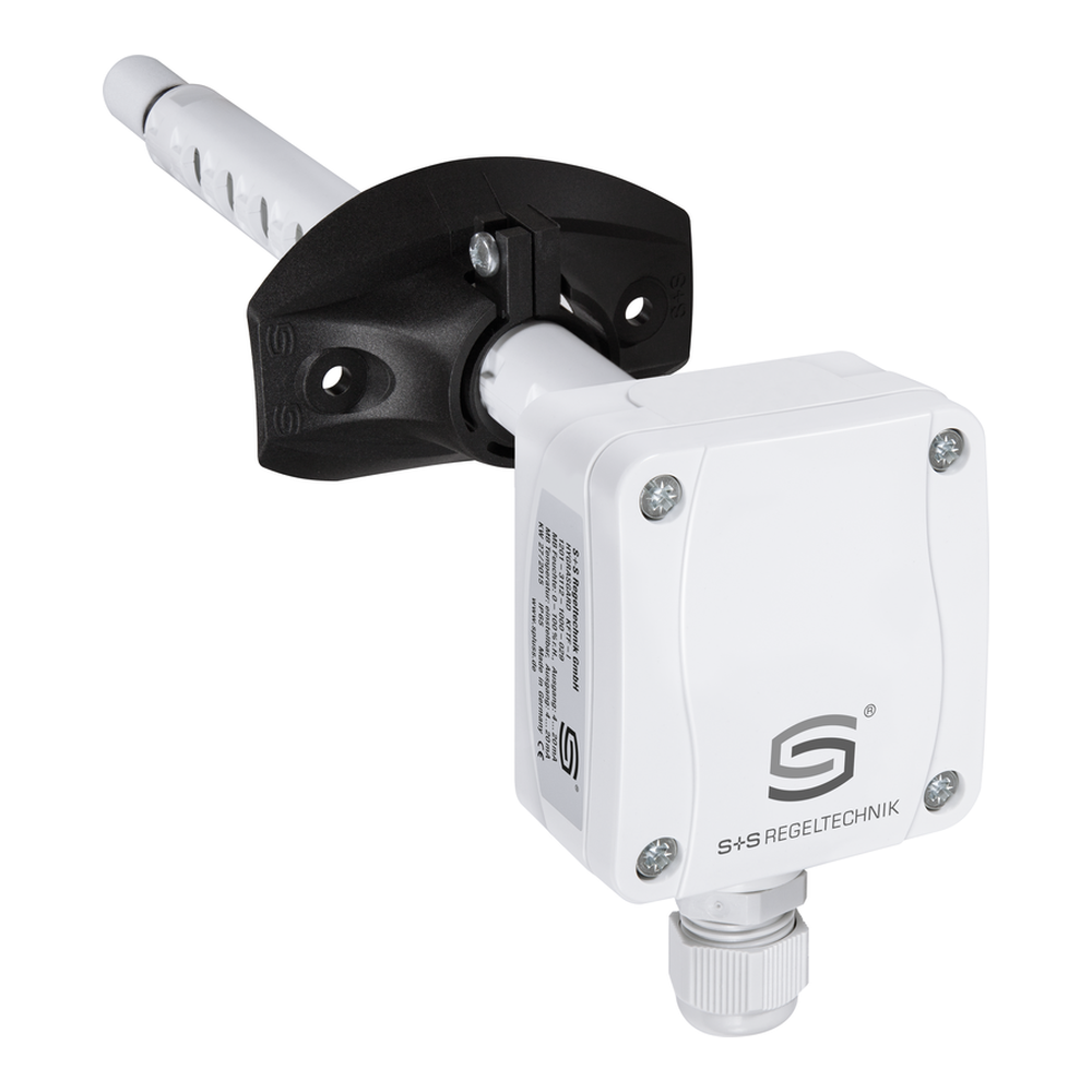 Датчик влажности и температуры канальный, влажность 0 …100 % +-2%, 0-10 В, дисплей, 1201-3111-0200-001