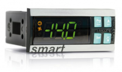 Контроллер IR33+smart, 1 реле, питание 115-230В АС, 2 NTC/PTC, 2 цифровых входа, звуковой сигнал, 1 реле: компрессор, Italian