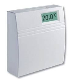 Датчик температуры комнатный, пассивный /активный, LON, RS485 MODBUS, WRF04LCD, RS485 MODBUS, AO2V