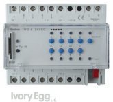 Актуатор  управления приводами жалюзи JMG 4 24VDC KNX, базовый модуль, 4-канальный, расширение до 8 каналов