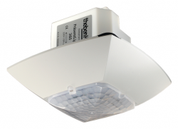 Датчик присутствия PresenceLight 360B-KNX WH, угол 360°, потолочный, белый, зона обнаружения сидящего 4,5 м, идущего 7 м, IP 54