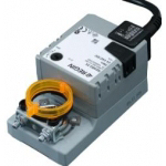 Электропривод без возвратной пружины, 24 В, крутящий момент 10Нм, поворот привода 150сек., трех-точечный упр. сигнал, встроенный доп. переключатель